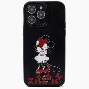 Minnie Mouse Bow Resin iPhone 14 Pro Case